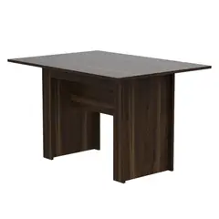 FMFURNITURE - Mesa De Comedor Café Oscuro 73.9x120x85 cm