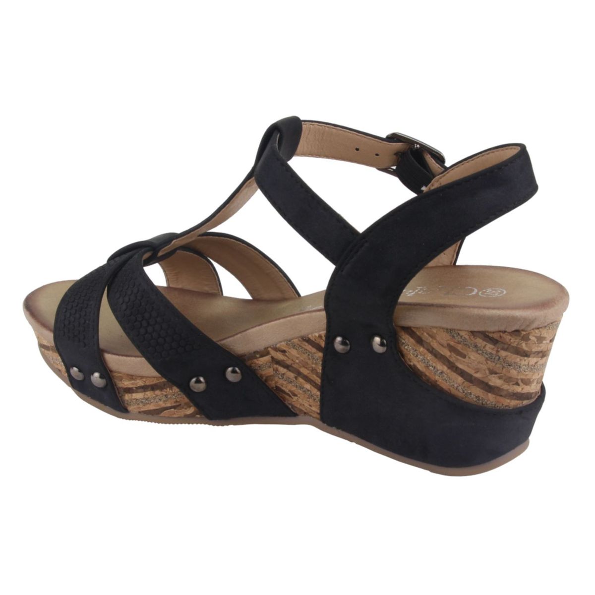 CHALADA - Sandalia Mujer Negro Plataforma Chalada Pasco-22