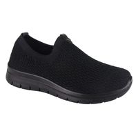 Zapatillas Mujer Negro Comfort Finest-1