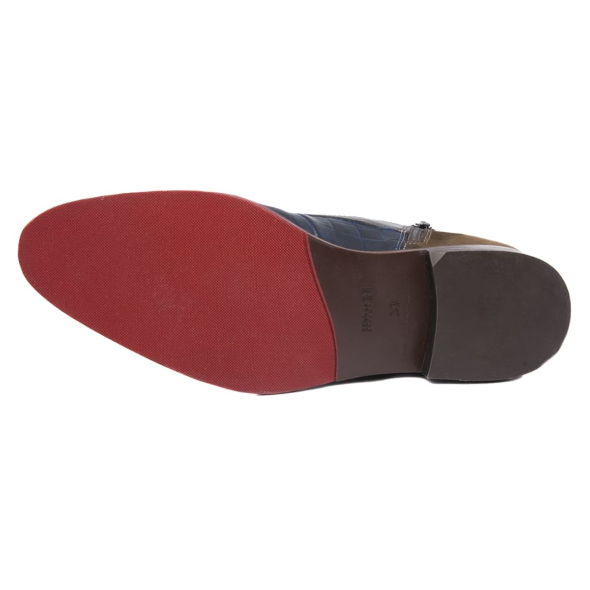 FERRACINI - Botin Hombre Azul Casual Ferracini 5678