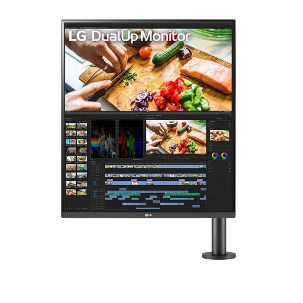 LG - Monitor LG DualUp Ergo 276 QHD Panel IPS 5ms 60Hz