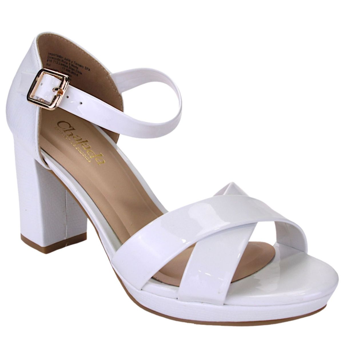 CHALADA - Sandalia Mujer Blanco Casual Chalada Vitto-2