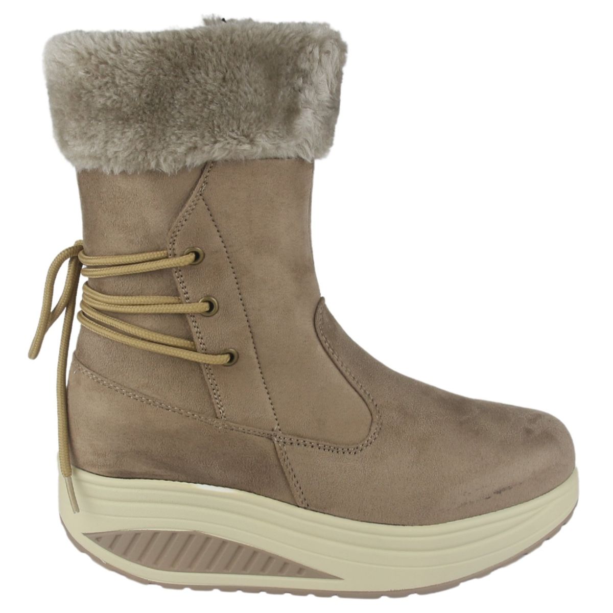 FUNWAY - Botin Mujer Beige Casual Funway Tija-34