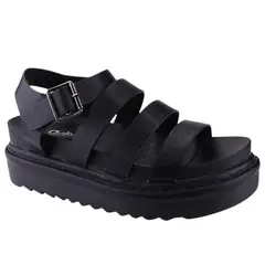CHALADA - Sandalia Mujer Negro Moda Pool-21