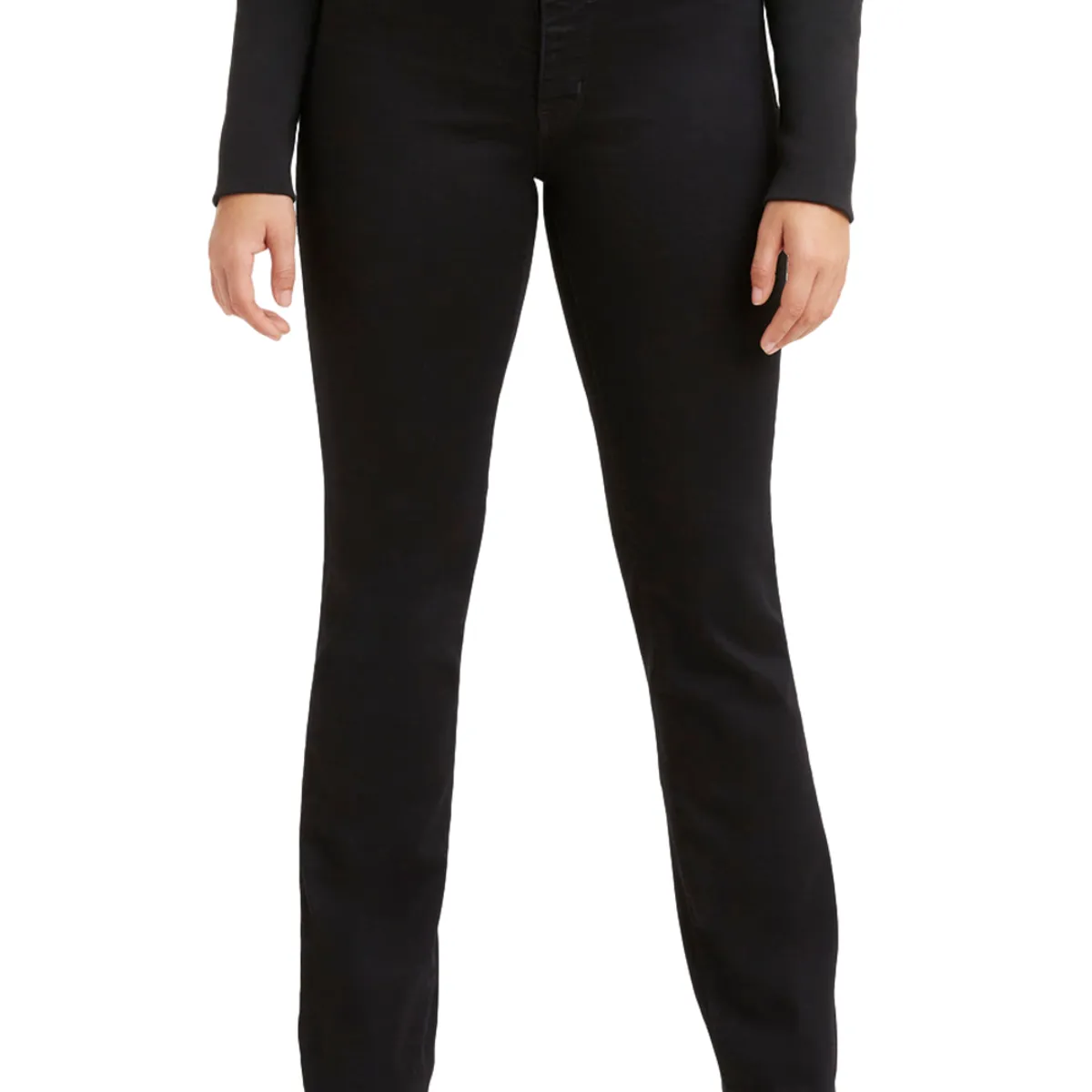 LEVIS - Jeans Mujer 314 Shaping Straight Negro Levis