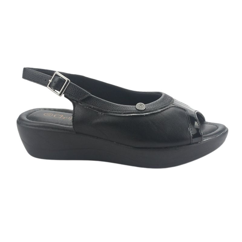 CHALADA - Sandalia Mujer Negro Moda Chalada Nicolo-1