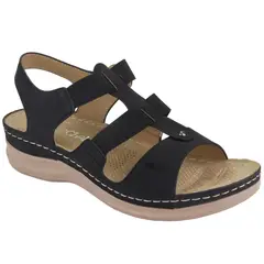 CHALADA - Sandalia Mujer Negro Casual Kon-14