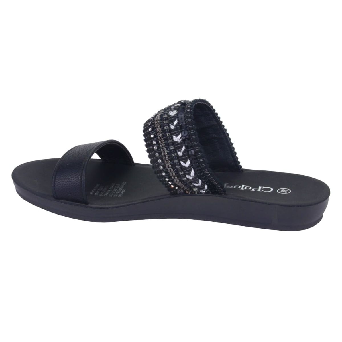 CHALADA - Sandalia Mujer Negro Moda Chalada Quanta-2