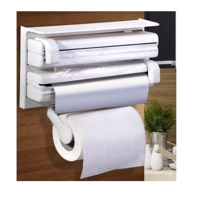 UNIVERSAL - DISPENSADOR DE TOALLA NOVA Y PAPEL ALUMINIO.