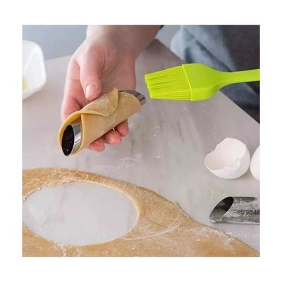 Imagen 2 del producto 3 Moldes Tubos Para Cannolis Pan Danes Croissant Reposteria..