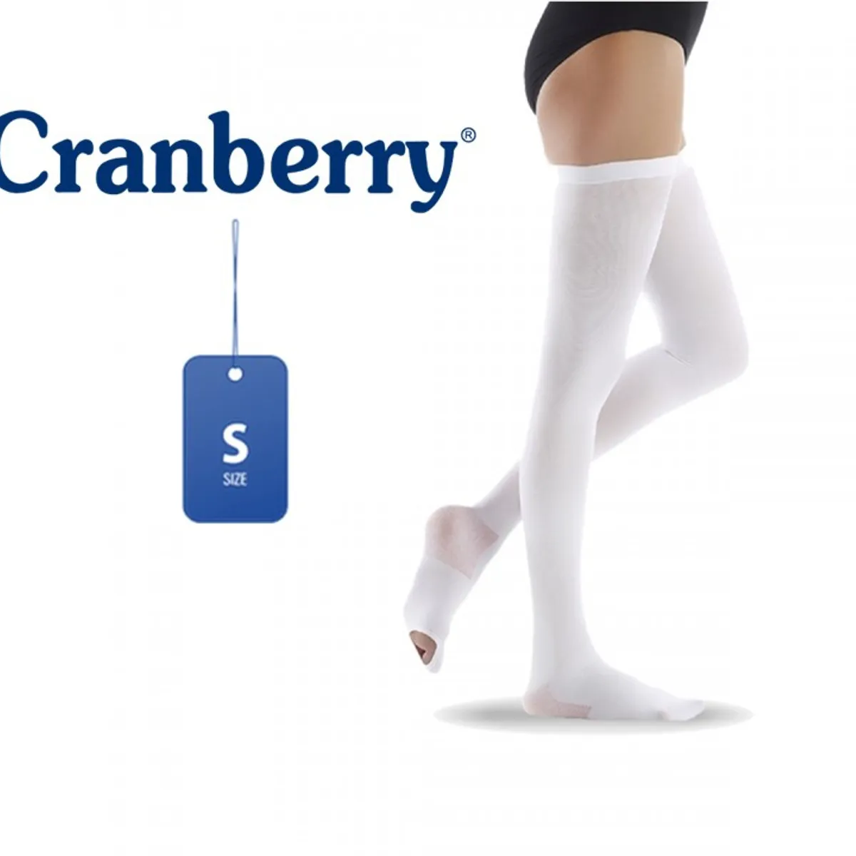 CRANBERRY - Medias Antiembólicas de Compresión Graduada Cranberry Talla S
