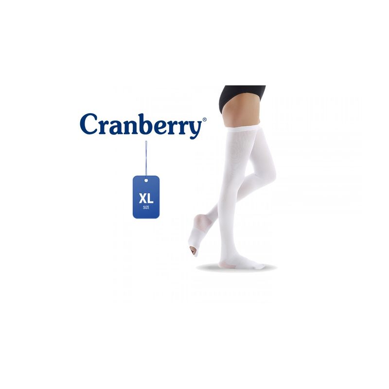 CRANBERRY - Medias Antiembólicas de Compresión Graduada Cranberry Talla XL