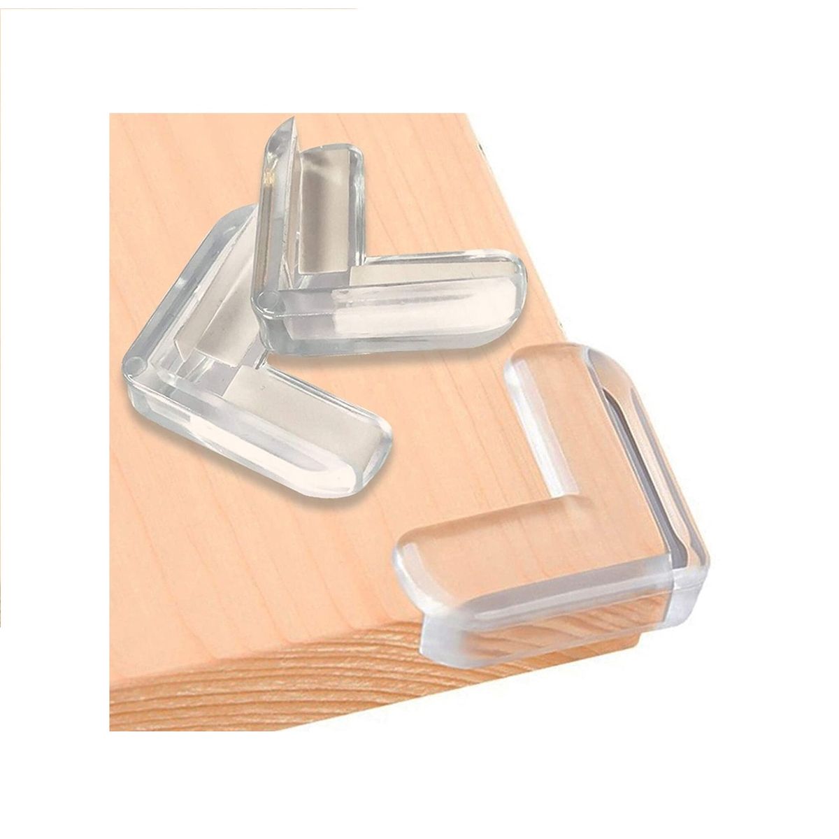 UNIVERSAL - Esquineros Protectores de Muebles Transparentes