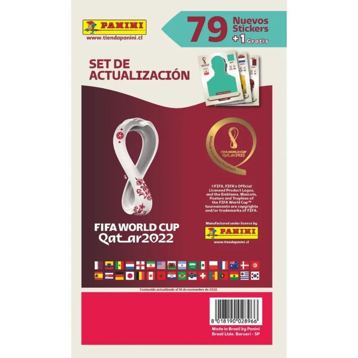 PANINI - Set De Actualización FIFA World Cup Qatar 2022™