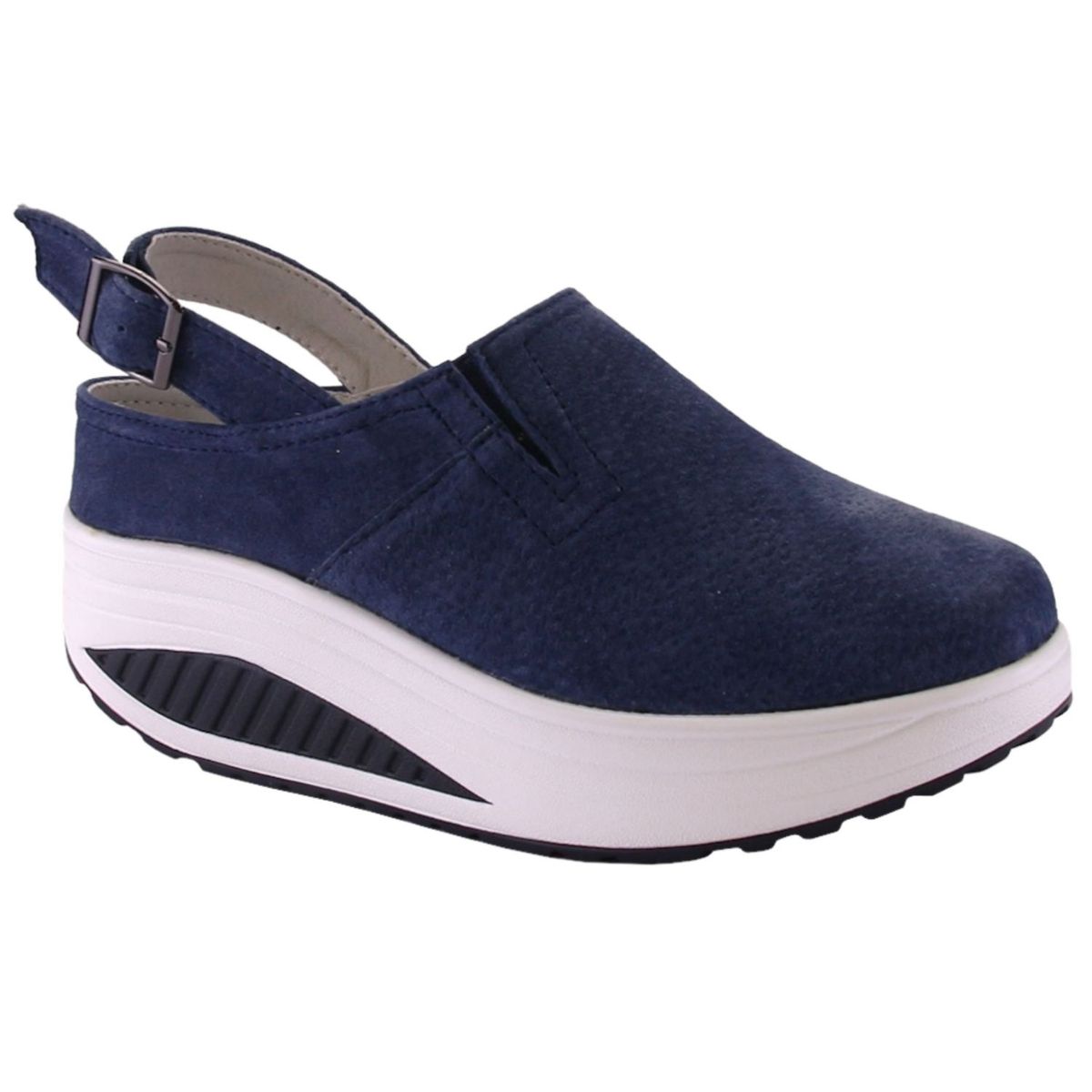 FUNWAY - Zapato Mujer Azul Plataforma Funway Tija-9