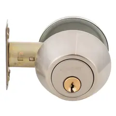 OISTER - Cerrojo Tubular 103 Llave-Seguro - Plata