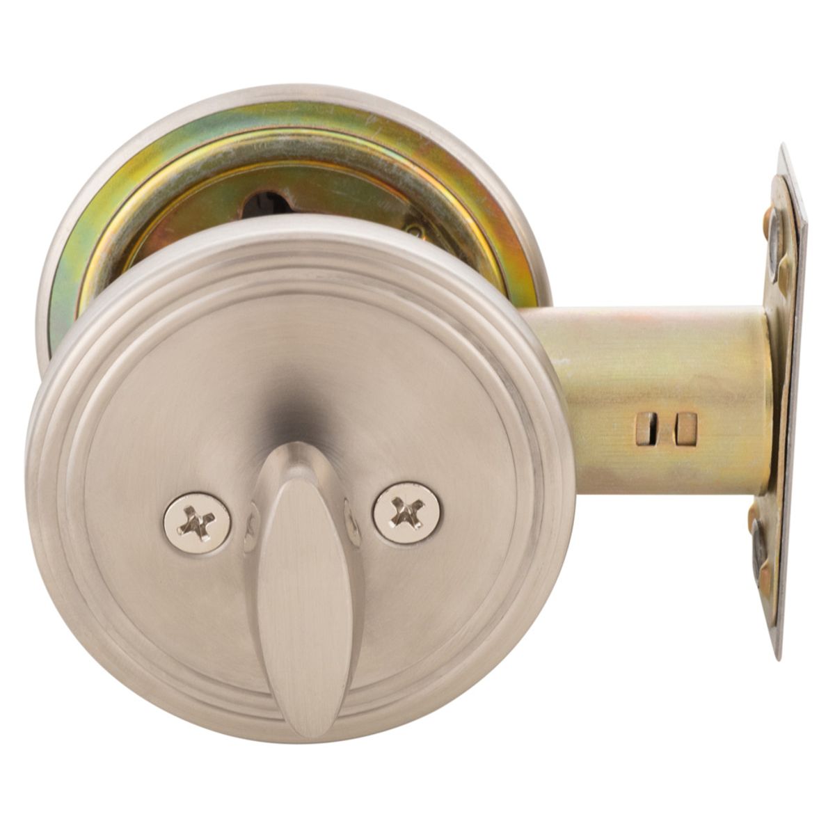 OISTER - Cerrojo Tubular Oister 103 Llave-Seguro - Plata