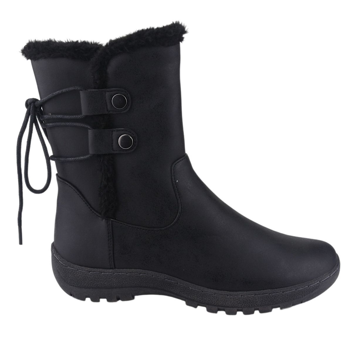 CHALADA - Botin Mujer Negro Casual Chalada Qual-3