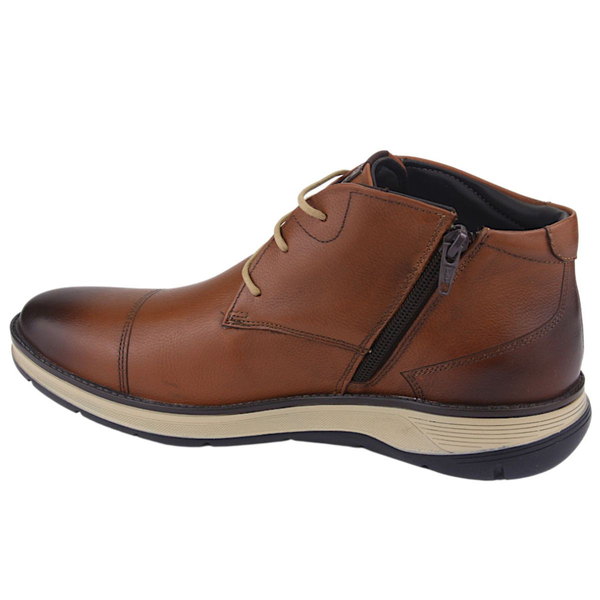 FERRACINI - Botin Hombre Café Oscuro Casual Ferracini 5542