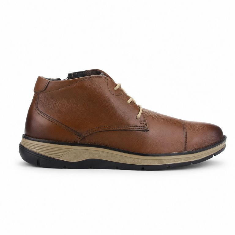 Botin Hombre Café Oscuro Casual 5542