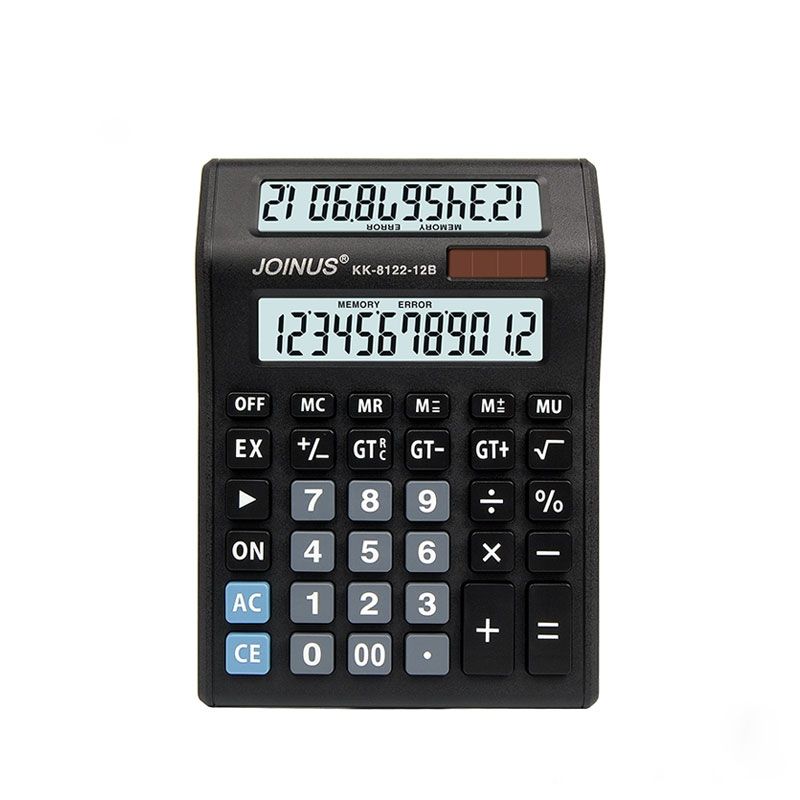 GENERICO - Calculadora de Doble Pantalla Electrónica De 12 dígitos