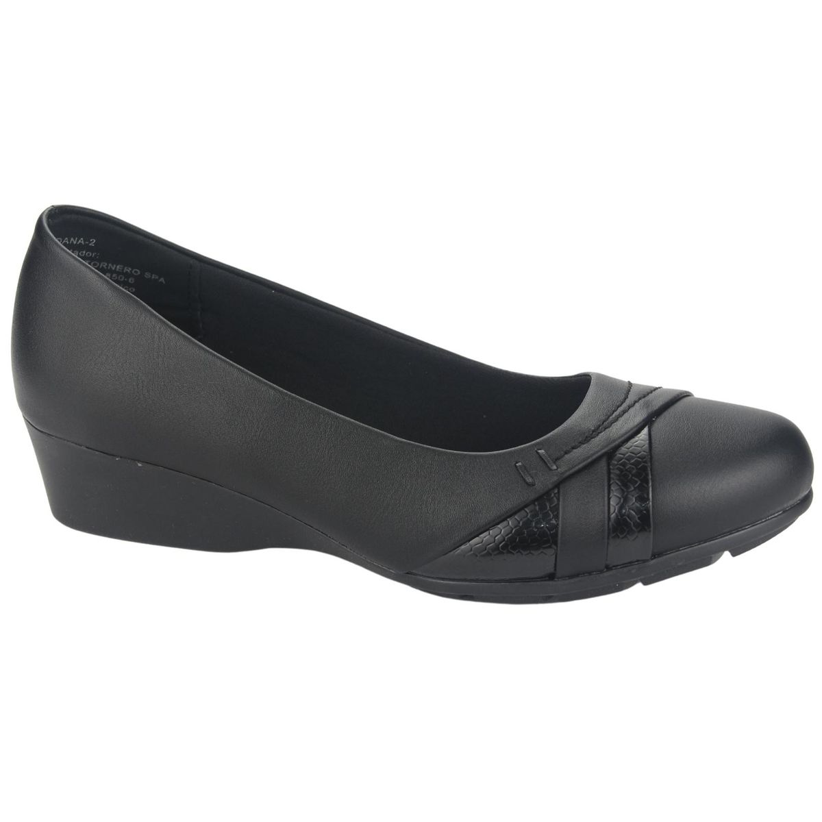 CHALADA - Zapato Mujer Negro Comfort Chalada Dana-2