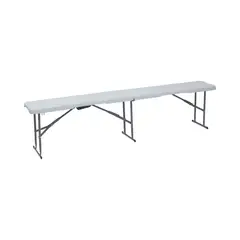 NORTHWEST - Banca Plegable 180 Cms Blanca
