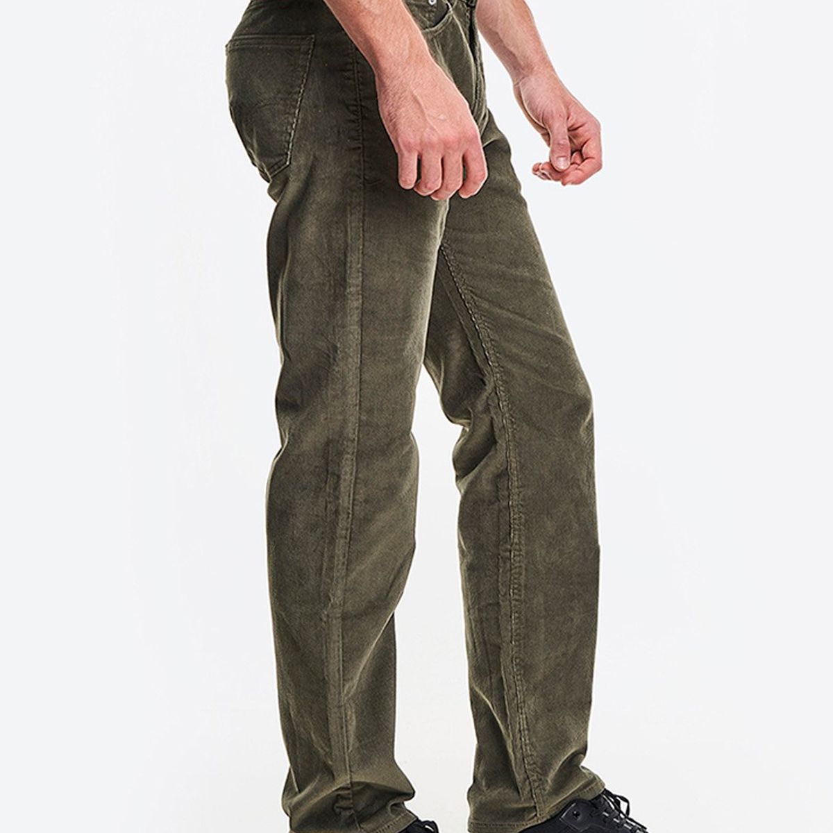 LEVIS - Jeans Cotelé Hombre 505 Verde Levis