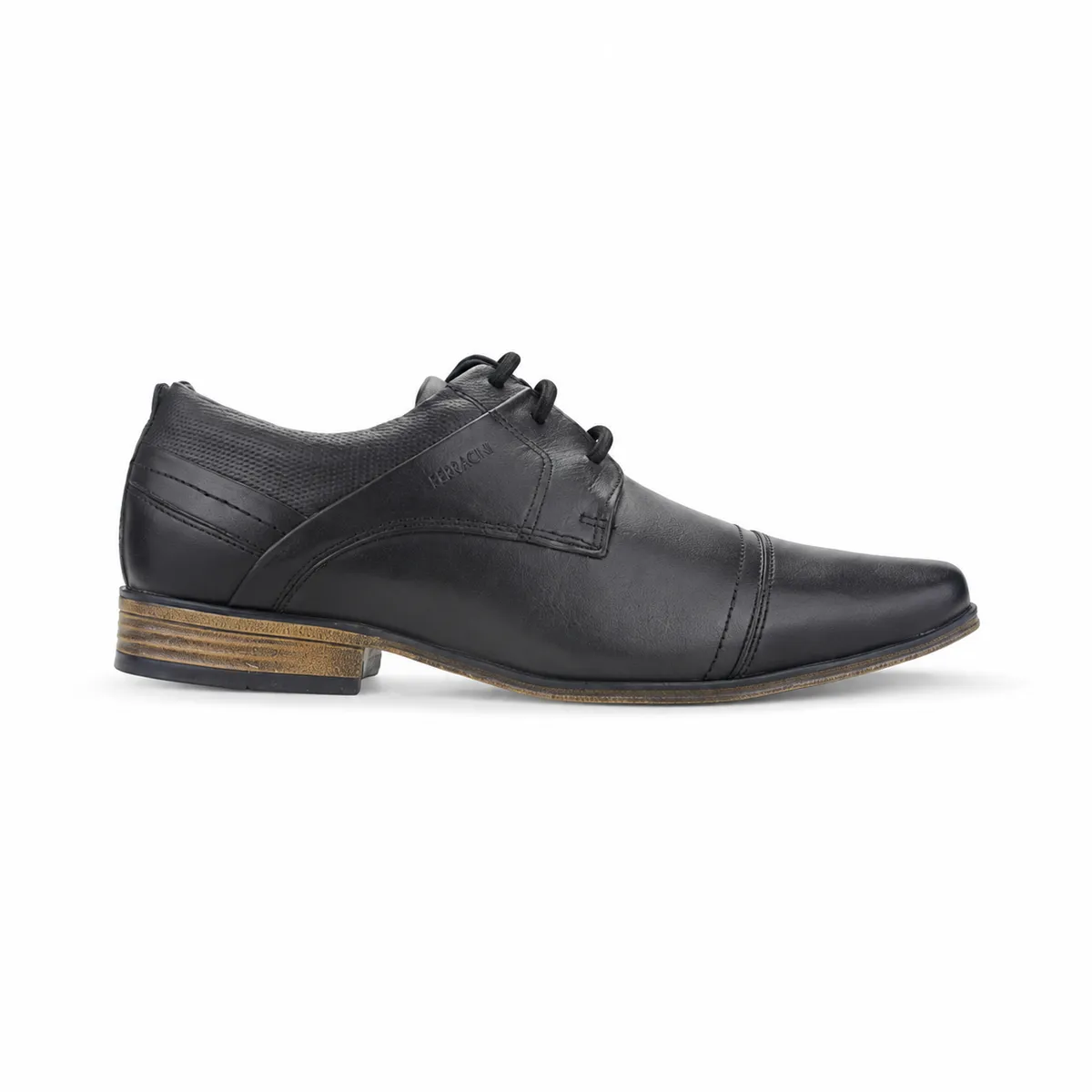 FERRACINI - Zapato Hombre Negro Matte Casual Ferracini 6065
