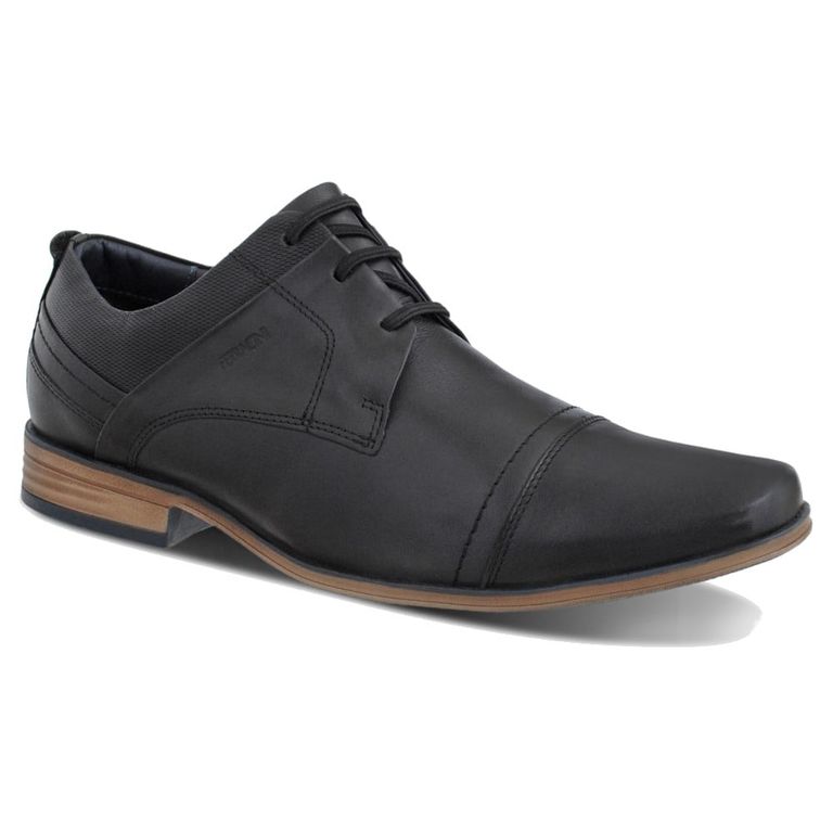 Zapato Hombre Negro Matte Casual 6065