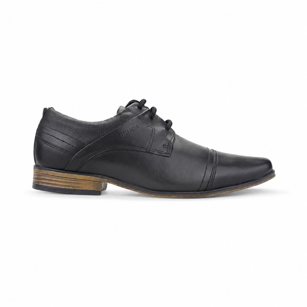 FERRACINI - Zapato Hombre Negro Matte Casual Ferracini 6065