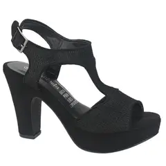 CHALADA - Sandalia Mujer Negro Moda Cosimo-15