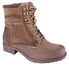 CHALADA - Botin Mujer Taupe Casual Army-30