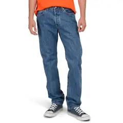 LEVIS - Jeans Hombre 501 Original Fit Azul Medio