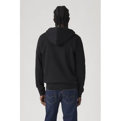 Imagen 2 del producto Polerón Hombre Regular Fit Color entero Negro