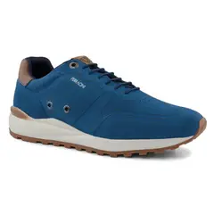FERRACINI - Zapatilla Hombre Azul Casual 9352