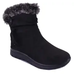 CHALADA - Botin Mujer Negro Casual Humen-2