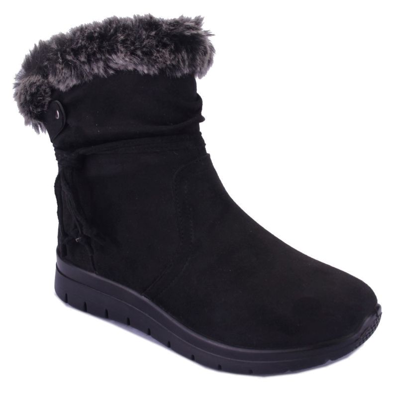 CHALADA - Botin Mujer Negro Casual Chalada Humen-2