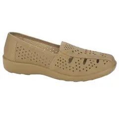 CHALADA - Zapato Mujer Camel Comfort Deco-1