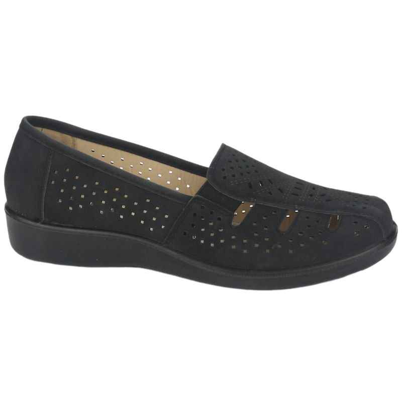 CHALADA - Zapato Mujer Negro Comfort Chalada Deco-1