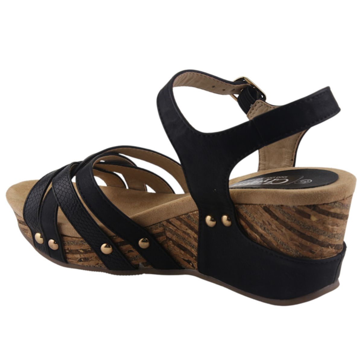 CHALADA - Sandalia Mujer Negro Plataforma Chalada Pasco-25