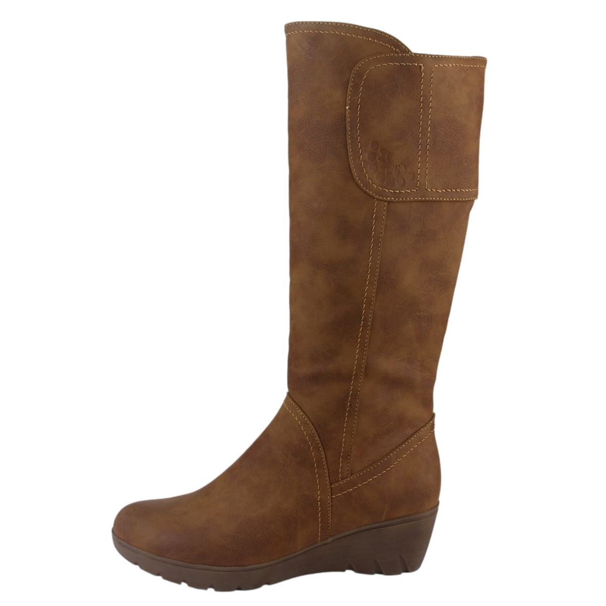 CHALADA - Bota Mujer Camel Casual Chalada Tanda-5