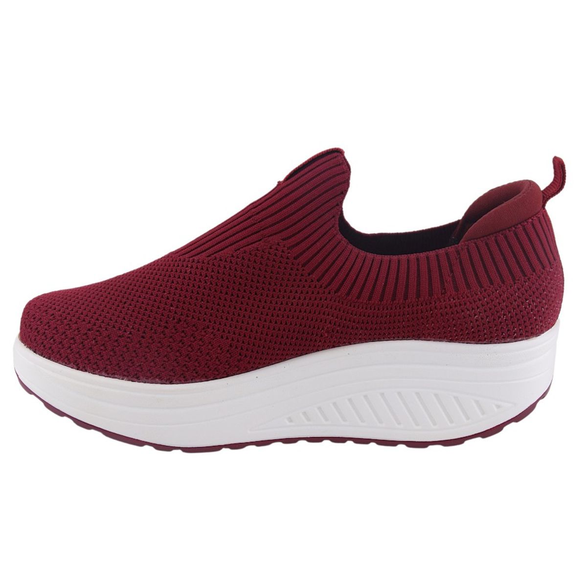 FUNWAY - Zapatillas Mujer Rojo Casual Funway Tija-40