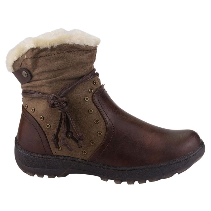 CHALADA - Botin Mujer Camel Comfort Chalada Qual-1