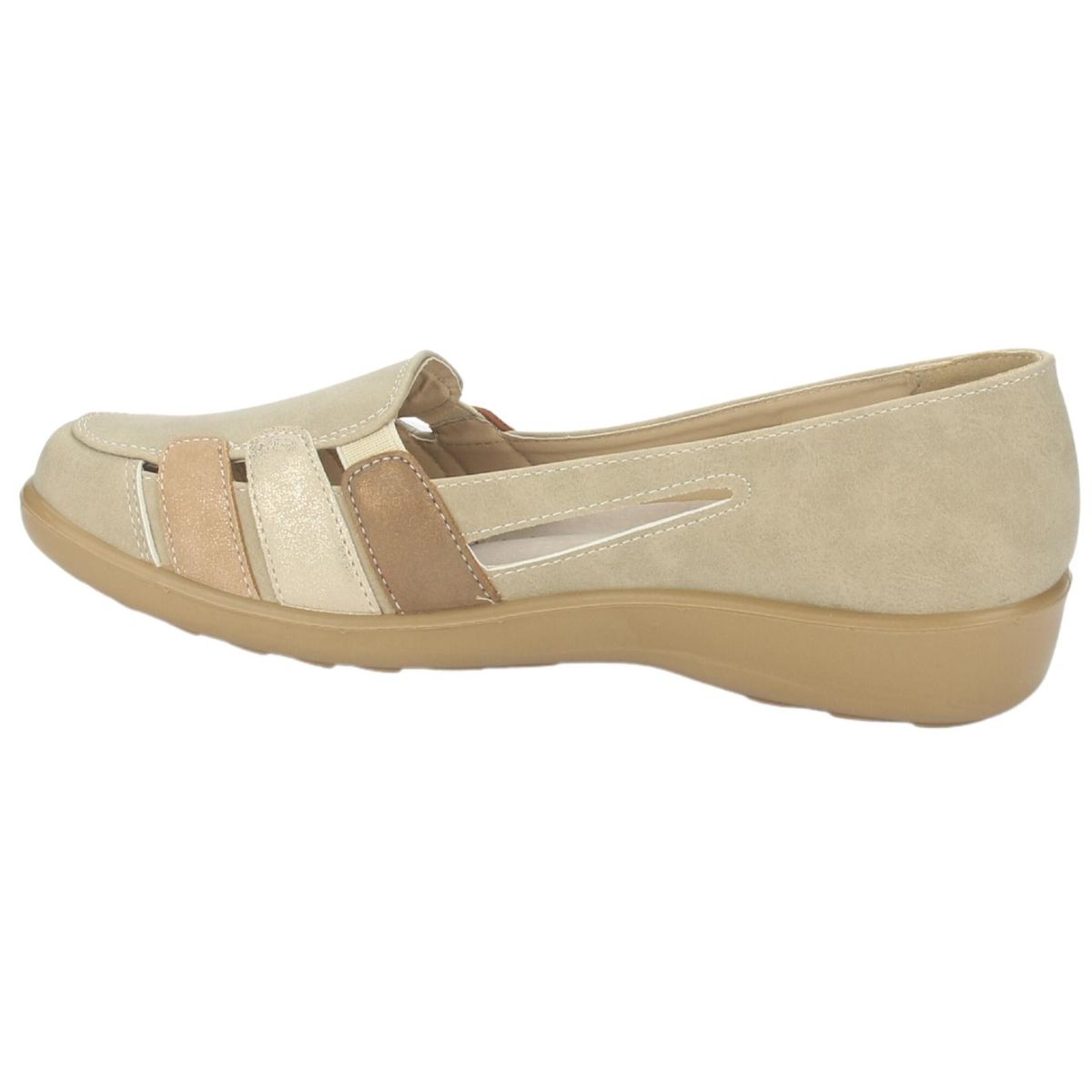 CHALADA - Zapato Mujer Beige Comfort Chalada Deco-2