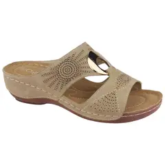 CHALADA - Sandalia Mujer Beige Casual Kon-5