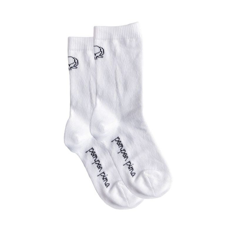 POMPON PIMA - Calcetines altos para bebés y niños - Algodón - Pompon Pima