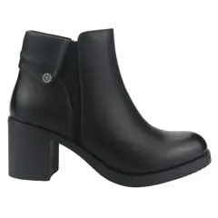 CHALADA - Botin Mujer Negro Casual Prata-3