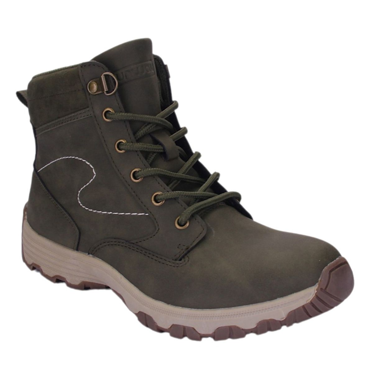 FUNWAY - Botin Mujer Oliva Casual Funway Opra-2