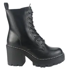 CHALADA - Botin Mujer Negro Moda Calm-1